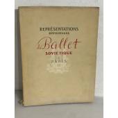 Représentations Officielles du Ballet Soviétique à Paris - 1954