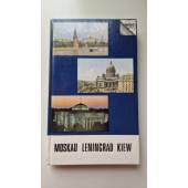  Moskau-Leningrad-Kiew  Reiseführer  Москва, Ленинград,Киев