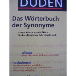 Duden, Das Wörterbuch der Synonyme