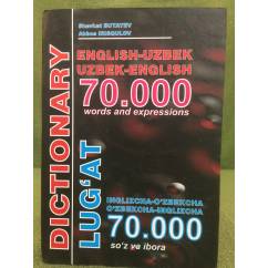 English-Uzbek, Uzbek-English DICTIONARY 70.000 words and expressions